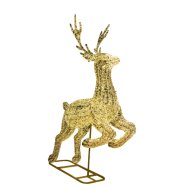 LED-es dekor rénszarvas 337x204x66 cm, meleg fehér, IP44