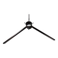 Karácsonyfatalp D:11,4cm antikolt bronz/fekete szinterezett