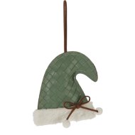 Függő karácsonyi dekor 12cm zöld 8-féle