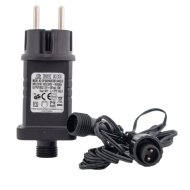 Adapter 1500 ledszámig 3m zöld kábel IP44