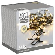 Fényfüzér kül- és beltéri 480 LED meleg fehér 3592cm
