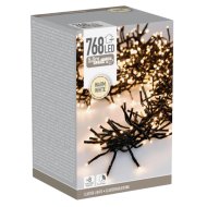 Fényfüzér 768 LED meleg fehér 560cm