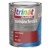 Trinát Classic zománcfesték 0,75 l, 3001 Signal piros, selyemfényű