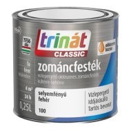 Trinát Classic zománcfesték L bázis 0,25l fehér selyemfényű