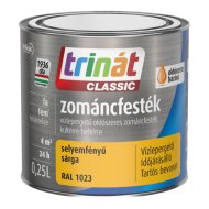 Trinát Classic zománcfesték 0,25l 1023 sárga selyemfényű