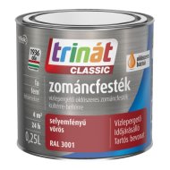 Trinát Classic zománcfesték 0,25l 3001 signal piros selyemfényű