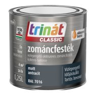 Trinát Classic zománcfesték 0,25l 7016 antracit matt