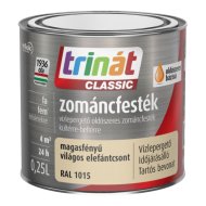 Trinát Classic zománcfesték 0,25L 1015 világos elefántcsont magasfényű
