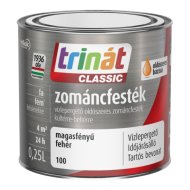 Trinát classic zománcfesték 0,25l fehér magasfényű
