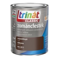 Trinát Classic zománcfesték 0,75l 8011 dióbarna selyemfényű