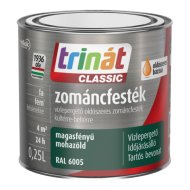 Trinát Classic zománcfesték 0,25l 6005 mohazöld magasfényű