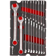 Einhell E-CASE 19 részes csillag-villáskulcs készlet