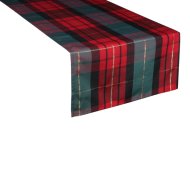 Splendid Tartan asztali futó 40x140cm piros-zöld