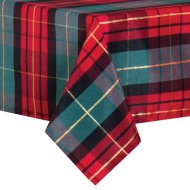 Splendid TARTAN asztalterítő 140x180cm piros-zöld