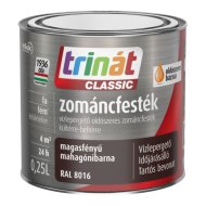 Trinát classic zománcfesték 0,25l 8016 mahagóni barna magasfényű