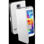 Tok, BOOK, mobiltelefonhoz, eco bőr, könyvszerűen nyitható, fehér, Samsung Galaxy S5 G900