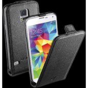 Tok, FLAP ESSENTIAL, mobiltelefonhoz, flipes, Samsung Galaxy S5 G900, fekete