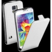 Tok, FLAP ESSENTIAL, mobiltelefonhoz, flipes, Samsung Galaxy S5 G900, fehér