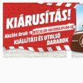 Utolsó darabok kiárusítása a Media Marktban!