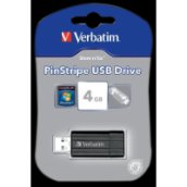 Pinstripe 4GB USB 2.0 pendrive fekete