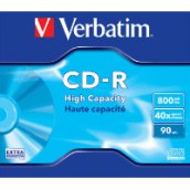 CD-R lemez 800 MB 90 perc 40x, normál tok Extra Protection