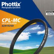 CPL-MC 77 mm cirkulár polár szűrő, vékony