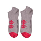 TH WOMEN NAUTICAL CHECK SNE 2 pár