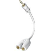 003 10302 MP3 audió adapter, 2x3,5-ös csatlakozóval
