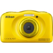 Coolpix S33 sárga digitális fényképezőgép