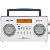 DPR-26BT W DAB+ / FM-RDS / Bluetooth sztereó táskarádió (fehér)