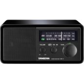 WR-11 B FM / AM fa dobozos asztali rádió (fekete)