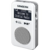 DPR-34+ W Hordozható DAB+ / FM RDS zsebrádió (fehér)