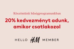 Megjelent a H&M hűségprogramja!