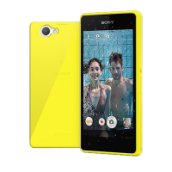 Gelskin Sony Xperia Z1 Compact citromsárga hátlap