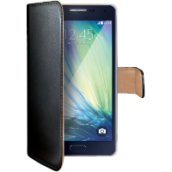 SAMSUNG Galaxy A5 book cover, névjegy tartóval, fekete