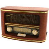 HRA-1500 N fa retro rádió