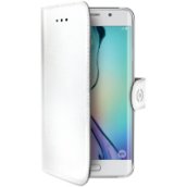 SAMSUNG Galaxy S6 Edge bőr tok fehér