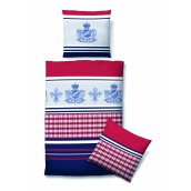 Royal flanel ágyneműhuzat garnitúra piros