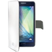 SAMSUNG Galaxy A3 book cover, néjegytartóval, fehér