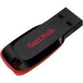 Sandisk Cruzer Blade fekete/vörös 128Gb pendrive (124043)