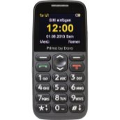 Primo 365 fekete kártyafüggetlen mobiltelefon