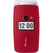 Primo 413 piros kártyafüggetlen mobiltelefon