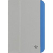 Slim szürke/kék állvánnyá alakítható tok iPad Mini-hez