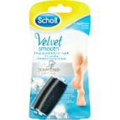 Scholl Velvet Smooth normál keménységű utántöltő rotációs fej gyémánt kristályokkal
