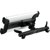 PORTUS fejtámlán rögzíthető autós tablettartó (SL-7060-BK)
