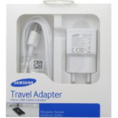 Samsung micro usb 2.0 hálózati töltő fehér 2A