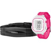 Forerunner 25 fehér/pink okosóra + HRM RUN szívritmuspánt (kicsi)