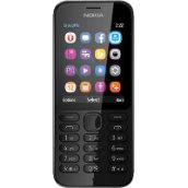 222 DS fekete kártyafüggetlen mobiltelefon