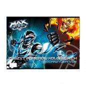 Max Steel színes lapos vázlatfüzet B/4-es méret 8 lap