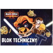 Angry Bird Star Wars rajzlaptömb A/4-es méret 10 lapos